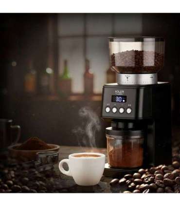 Adler AD 4300 Burr coffee grinder black