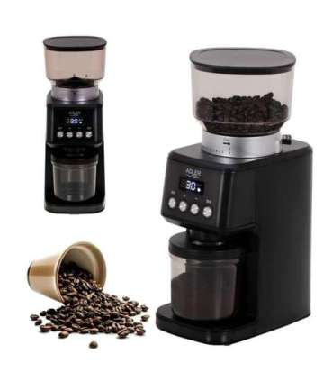 Adler AD 4300 Burr coffee grinder black