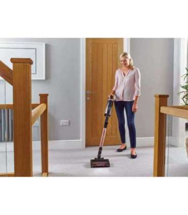 Shark Stratos 2-in-1 stick vacuum Battery Dry Bagless Black, Peach