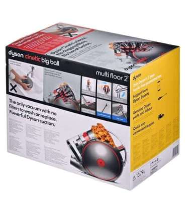 Dyson Cinetic Big ball Multi floor 2 700 W Cylinder vacuum Dry Bagless 0.8 L