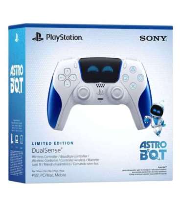 Sony DualSense Wireless Controller – ASTRO BOT Joyful Limited Edition Blue, White Bluetooth/USB Gamepad Analogue /