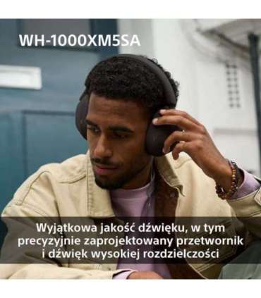 SONY WH-1000XM5SA BLACK WIRELESS HEADPHONES