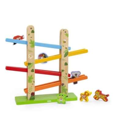 VIGA puidust liugrada džungli loomadele, 7 osa.