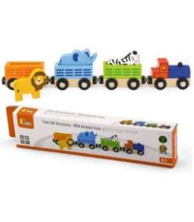 VIGA rongi tarvikute komplekt - ZOO rong metsloomadega