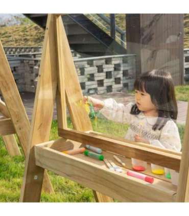 CLASSIC WORLD EDU Puidust hariv maalipukk