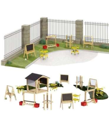 CLASSIC WORLD EDU Puidust hariv maalipukk