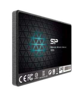 Silicon Power Slim S55 240 GB Solid-state drive interface SATA Read speed 550 MB/s Write speed 450 MB/s