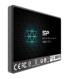 Silicon Power A55 512 GB SSD form factor 2.5" Solid-state drive interface SATA Read speed 560 MB/s Write