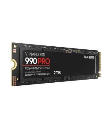 Samsung 990 PRO 2000 GB SSD form factor M.2 2280 Solid-state drive interface PCIe Gen4x4 Read speed 7450 MB/s