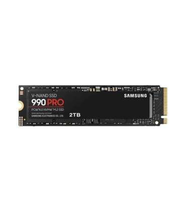 Samsung 990 PRO 2000 GB SSD form factor M.2 2280 Solid-state drive interface PCIe Gen4x4 Read speed 7450 MB/s