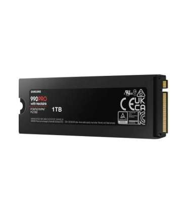 Samsung 990 PRO with Heatsink 1000 GB SSD form factor M.2 2280 Solid-state drive interface M.2 NVME Read speed