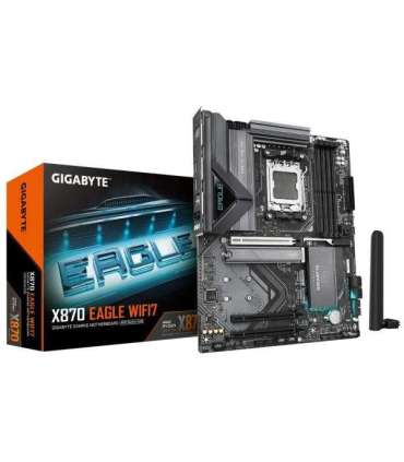 Gigabyte X870 EAGLE WIFI7 Processor family AMD Processor socket AM5 DDR5 DIMM Supported hard disk drive