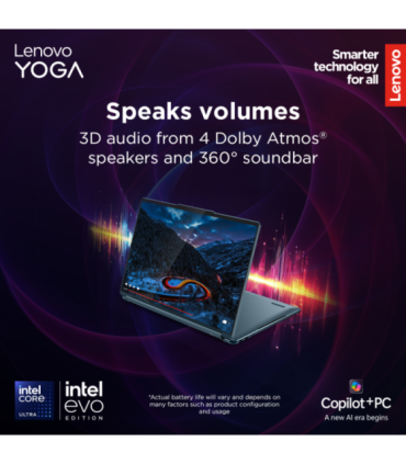 Lenovo Yoga Book 9 14IAH10 Tidal Teal 2x14 " OLED Touchscreen 2.8K WQXGA+ 2880 x 1800 pixels Glossy |