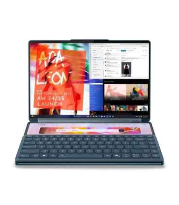 Lenovo Yoga Book 9 14IAH10 Tidal Teal 2x14 " OLED Touchscreen 2.8K WQXGA+ 2880 x 1800 pixels Intel Core