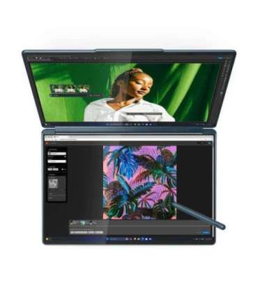 Lenovo Yoga Book 9 14IAH10 Tidal Teal 2x14 " OLED Touchscreen 2.8K WQXGA+ 2880 x 1800 pixels Intel Core