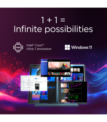 Lenovo Yoga Book 9 14IAH10 Tidal Teal 2x14 " OLED Touchscreen 2.8K WQXGA+ 2880 x 1800 pixels Intel Core