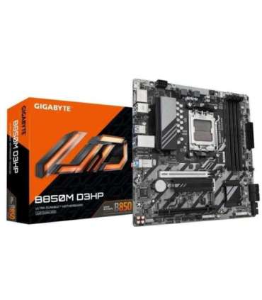 Gigabyte B850M D3HP Processor family AMD Processor socket AM5 DDR5 Supported hard disk drive interfaces M.2,