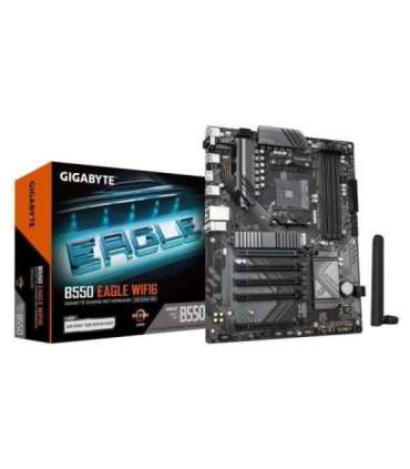 Gigabyte B550 EAGLE WIFI6 Processor family AMD Processor socket AM4 DDR4 Supported hard disk drive interfaces