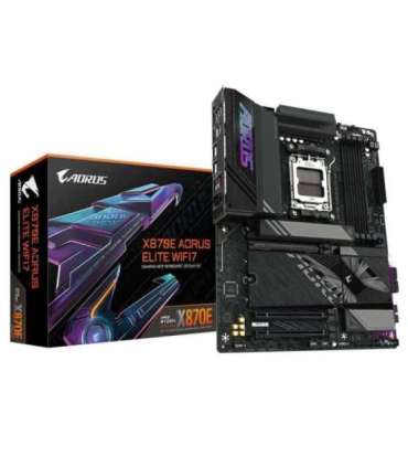 Gigabyte X870E A ELITE WIFI7 Processor family AMD Processor socket AM5 DDR5 Supported hard disk drive interfaces