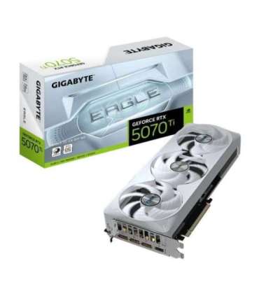 Gigabyte GeForce RTX 5070 Ti EAGLE OC ICE SFF 16G NVIDIA 16 GB GeForce RTX 5070 Ti GDDR7 HDMI ports quantity 1