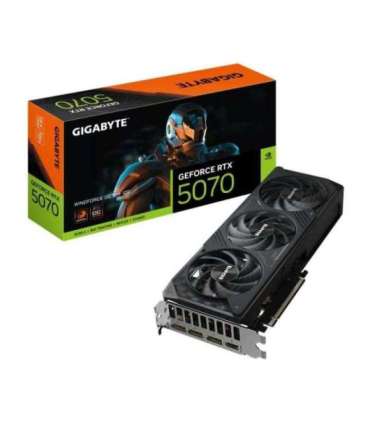 Gigabyte GeForce RTX 5070 WINDFORCE OC SFF 12G NVIDIA 12 GB GeForce RTX 5070 HDMI ports quantity 1 PCI-E 5.0