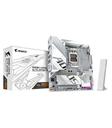 Gigabyte B850M A ELT WF6E Processor family AMD Processor socket AM5 DDR5 Supported hard disk drive interfaces