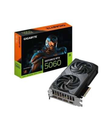 Gigabyte GeForce RTX 5060 WINDFORCE 8G NVIDIA 8 GB GeForce RTX 5060 GDDR7 HDMI ports quantity 1 PCI-E 5.0
