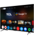 TCL 4K QLED TV 75T8C 75 Smart TV Google TV Black
