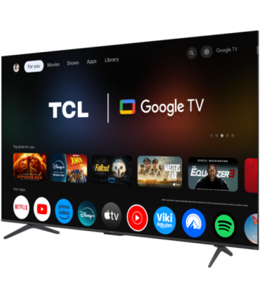TCL 4K QLED TV 75T8C 75 Smart TV Google TV Black