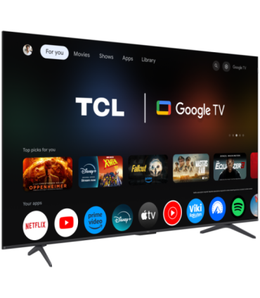 TCL 4K QLED TV 75T8C 75 Smart TV Google TV Black