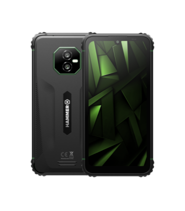 Hammer Ranger (Green) DS 6.1" IPS TFT 720x1560/2GHz/256GB/6GB RAM/Android 15/microSDXC/WiFi,BT,4G Hammer