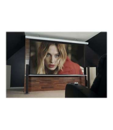 Elite Screens SKT135XHD5-E10 Saker Tab-Tension electric projection screens 135“/16:9/White Elite Screens