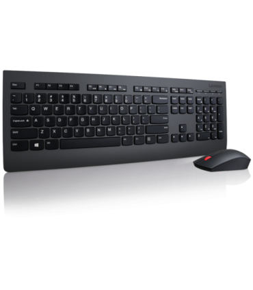 Lenovo Professional Professional Wireless Keyboard and Mouse Combo - US English with Euro symbol Keyboard and