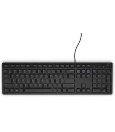 Dell Keyboard KB216 Multimedia Wired NORD Black