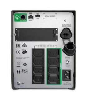 Schneider Electric APC Smart-UPS, Tower, 8x IEC C13 outlets, SmartConnect Port+SmartSlot, AVR, LCD SMT1000IC 1000 VA