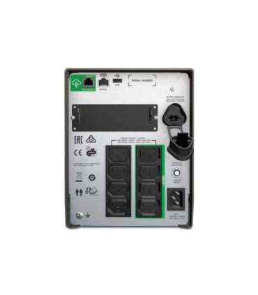 Schneider Electric APC Smart-UPS, Tower, 8x IEC C13 outlets, SmartConnect Port+SmartSlot, AVR, LCD SMT1000IC 1000 VA