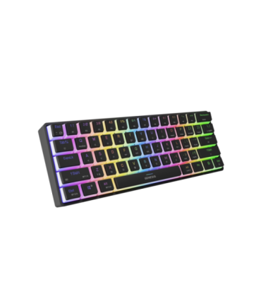 Genesis THOR 660 G2 Gaming keyboard Wireless/Wired US Black 2.4 GHz, Bluetooth, USB Linear