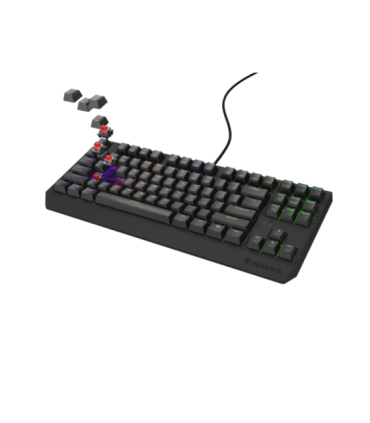 Genesis THOR 230 TKL Mechanical Gaming Keyboard Wired US Black USB Type-A Linear