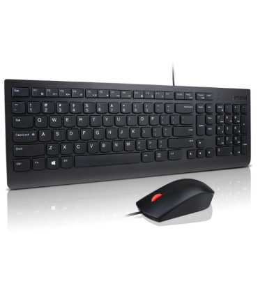 Lenovo Essential Gaming Keyboard and Mouse Set Wired Nordic Black