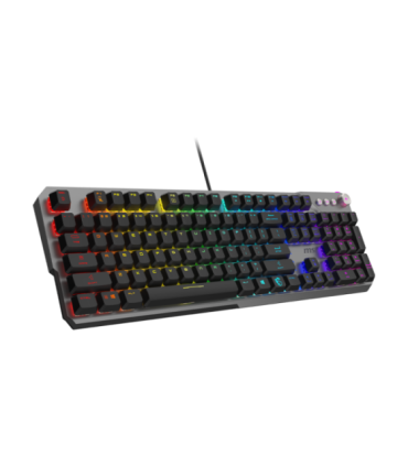 MSI STRIKE 600 SILENT US Gaming Keyboard Wired US USB 2.0 KAILH Midnight PRO Silent Tactile