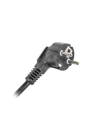 Lanberg Power Distribution Unit (PDU) 19" 1U 16A 2m 8x French Outlets PDU-08E-0200-BK