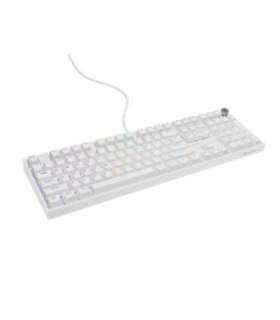 Genesis Thor 404 Mechanical Gaming Keyboard Wired US White USB Outemu Peach Silent
