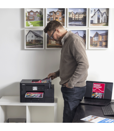 Brother Multifunctional printer MFC-J4550DW Inkjet Colour All-in-one A4 Wi-Fi Black