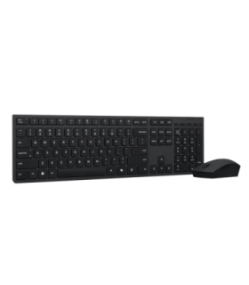Lenovo Professional Keyboard and Mouse Combo Wireless US English Bluetooth Grey 2.4 GHz