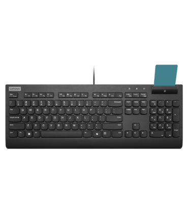Lenovo Smartcard II Keyboard Wired Estonian Black USB-A Plunger type switch