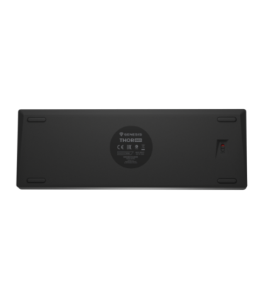 Genesis THOR 660 G2 Gaming keyboard Wireless/Wired US Black 2.4 GHz, Bluetooth, USB Tactile