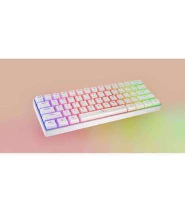 Genesis THOR 660 G2 Gaming keyboard Wireless/Wired US White 2.4 GHz, Bluetooth, USB Tactile