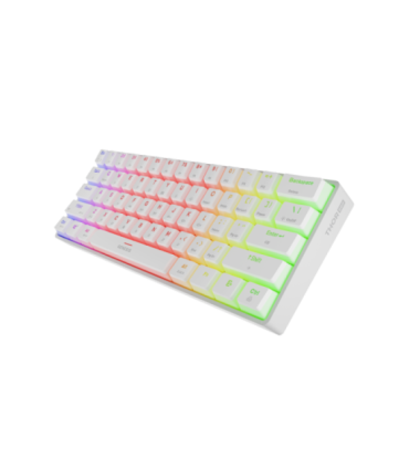Genesis THOR 660 G2 Gaming keyboard Wireless/Wired US White 2.4 GHz, Bluetooth, USB Tactile