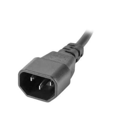 Lanberg Power Distribution unit (PDU) 19" 1U 10A 2M 7X Schuko Outlets PDU-07F-0200-IEC-BK