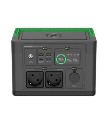 Schneider Electric Schneider OffGrid Portable Power Station 330, 230V, 332Wh Lithium-ion, LCD, 2 CEE 7/3 Schuko outlets,